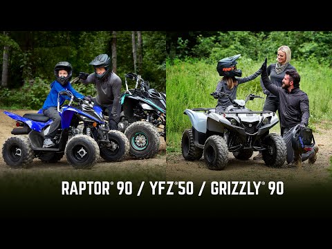 2023 Yamaha Raptor 90 in Moline, Illinois - Video 1